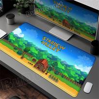 Naujas Stardew Valley mielas pelės kilimėlis, didelis, neslystantis, žaidimų, biuro, žaidimų pelės kilimėlis, greičio kilimėlis, stalo kilimėliai, anime klaviatūros pelės kilimėlis 800x300x2MM