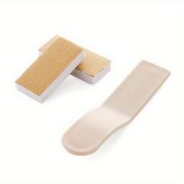 3pcs/set Hygienic Toilet Lid Lifter and Seat Handle - Avoid Touching Toilet Seat Directly - Bathroom Accessory beige