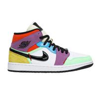 Jordan 1 Mid SE Multi-Color (Women's) 38 black