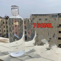 300-1000ml Stiklinis Vandens Butelis Didelės Talpos su Laiko Žymėmis Dangteliu Vandeniui Gėrimui Lauke Nešiojamas Skaidrus Pieno Sulčių Puodelis 300-1000ml gray