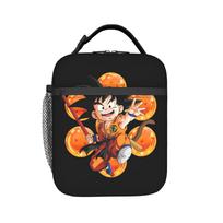 D-Dragon Ball Thermal Insulated Lunch Bags for Office Japanese Anime Portable Food Bag Container Thermal Cooler Lunch Boxes One Size