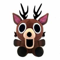 Forest Survival 99 Nights Brown Elk Deer White Owl Plush Doll Stuffed Animal Soft Pillow Kids Gift Game Merchandise black