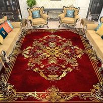 Europos auksinė raudonoji kilimo svetainės apdaila sofos zona kilimai miegamajam didelis plotas persirengimo kambarys poilsio zona neslystantys grindų kilimėliai 80*120cm brown