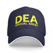 DEA Special Agent, Narcotics Special Agent. Baseball Cap Snap Back Hat New Hat Hip Hop Big Size Hat Girl Unisex's blue