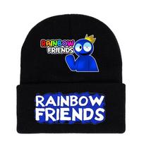 High-quality Roblox Rainbow Friends Printed Cap Durable And Comfortable Hat Multicolor black