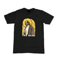 The Big Lebowski Shirt Small Black Movie Promo Dude 90s Style Film Cinema Merch Unisex T-Shirt L yellow