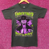 WWE Ash The Undertaker Rest In Peace Glow Ink 100% Cotton T-shirt Mens Tees Top XL pink