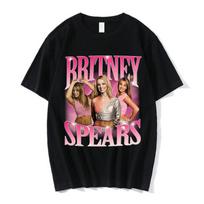 Britney Spears Vintage Retro Graphic T-shirt XXXL pink