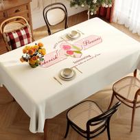 PVC staltiesė atspari vandeniui, aliejui, dėmėms, valoma, stačiakampė stalo danga, virtuvės, valgomojo, namų, restorano, kasdieniam naudojimui 90x140cm