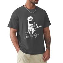 Cotton Tshirt Mens Srv Vintage Stevie Ray Vaughan Gifts For Fans Tshirt Korean Fashion Cute Tops T Shirt For Men Men Tshirts L black