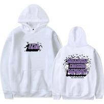 XPLR Sam and Colby Hell Week Fighting Demons HW Halloween Merch Hoodies Unisex Hooded Sweatshirt Casual Clothing L white