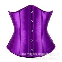 Womens Waist Trainer Corset Tummy Control Slimming Body Shaper L violetinė