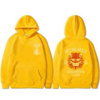 Movie Kill Bill Swords and Sushi Hattori Hanzo Okinawa Japan Hoodie Quentin Tarantino Film Pulp Fiction Hoodies Tops 3XL yellow