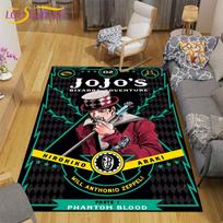 Japonijos anime „JoJo Bizarre Adventure“ grindų neslidus kilimėlio kilimėlis virtuvės vonios grindys, vandeniui atsparus kilimėlis 40cm x 120cm black
