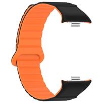 Magnetinis dirželis Skirta Xiaomi Mi band 9 Pro Dirželis apyrankė Skirta Redmi watch 6 5 4 dirželis Skirta Xiaomi band 8 Pro Laikrodžio dirželio priedai Xiaomi Band 9 Pro orange