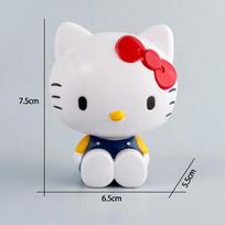 Hello Kitty veiksmo figūrėlės Žaislai Lėlės Modelis Ornamentas Darbalaukio Sanrio Kuromi Melody Cinnamoroll Vaikų Gimtadienio Dovanos Torto Dekoracija