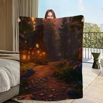 Žaidimo V-Valheim Mistlands Antklodė Sofos Kambariui Mikropluošto Lovatiesės Antklodė Biuras Kelioninė Dovana Namai 30x40in