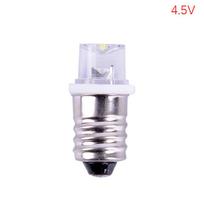 5 vnt./rinkinys E10 LED lemputė DC 3V 4,5V prietaiso lemputė indikatoriaus lemputė žibintuvėlio lemputė 4.5V