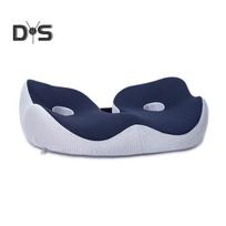 Ergonomiška sėdmenų pagalvėlė hemoroidinė sėdynės pagalvė uodegos kaulo spaudimą mažinanti atminties putų palaikymas Minkštas nugaros skausmas malšinamas lėtas atšokimas Patogi sėdėjimas tamsiai mėlyna spalva
