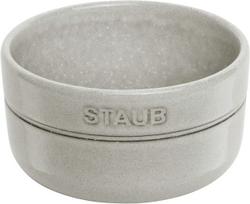staub Campagne Ceramic Bowl Pottery Microwave Safe Japanese Ceramic Bowl  Bowl 10cm  [Authorized Product] 40508-031 gray