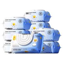 Youquan Life Flushable Wet Wipes - Calendula Scent white