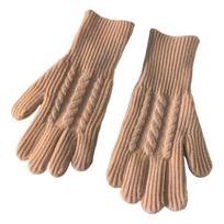 Megztos pirštinės iš vilnos mišinio, unisex, žieminės, su jutikliniu ekranu, neperpučiamos vėjo, šiltos, pirštuotos, skirtos vairavimui, rašymui žinutėmis, kasdieniams reikalams šviesiai rausvos spalvos