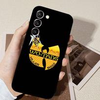 WU-T--TANG CLAN Phone Case For Samsung Galaxy S21 S22 S23 S24ULTRA S25ULTRA FE Ultra Plus5G A52S S26 Soft Cover a52 a52S gray