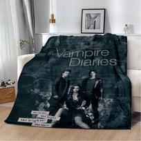 Damon Salvatore The Vampire Diaries Printed Blanket Picnic Blankets Warm Blanket Soft and Comfortable Blanket Home Travel Gift 75cmx90cm