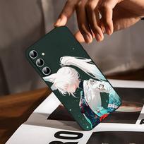 Feixiao Phone Case For Samsung Galaxy S24/S25/S22/S30/Note20/Lite/Ultra/5G/Plus/FE Soft Black S20fe gray