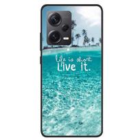 For Xiaomi Redmi Note 12 Pro Plus Case Cover Capa Back Bumper TPU Soft Case for Redmi Note 12 Pro Plus Fundas Protective Bumper RedmiNote 12 Pro 5G blue