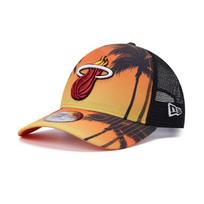 New Era NBA NBA East and West Coast series Lakers Heat curved brim polyester fiber baseball cap men and women same style couple model 60137591 ruda