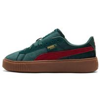 PUMA Mayze Velvet Women Low-top Retro Skate Shoes Green 373935-03 37 black