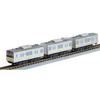 Rokuhan Z Gauge Z Shorty 205 Series Chuo-Sobu Local Line ST016-3 Railway Model Train Multicolor 1/220 gray