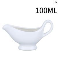 50/100/160/220 ml Keraminis prieskonių indelis, indelis grietinėlei, puodelis, indai, baltas, virtuvės įrankiai, cukraus ir grietinėlės bei pieno indai, ąsotis G