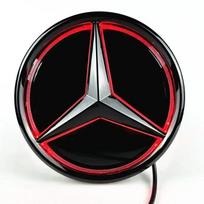 New Car Front Grill Logo Light LED Badge Sticker Luminous Decorative Light Mercedes Benz A B C GLK GLE W205 W204 W213 W2531 HOT w253  NWE