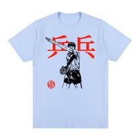 Ping Pong Vintage Tshirt Japanese Anime Taiyo Matsumoto Tekkon Kinkreet Cotton Unisex T Shirt New Tee Tshirt Unisex Tops 4XL black