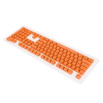PBT Keycaps 106 Keys 2 Color Injection Molding OEM Height Light Transmission Custom Keycaps for Mechanical Keyboard Type 3 orange
