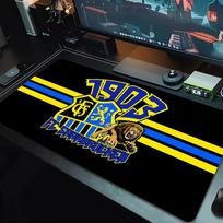 1. FC Saarbrücken Mouse Pad Large Gaming Table Cushion Non-slip Laptop Tablet Big Mousepad XXL Mat Mini PC Playmat With Lock edge_xia 30cmx60cm(11.8x23.6inch) blue
