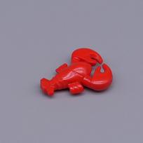 MY OWN CREATION 10PCS 27152 Lobster Crayfish Building Blocks Kit Marine Ocean Park Animal Learning Blocks Toy Children Kid Birthday Gifts red