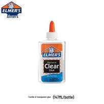 Elmer's USA Daugiafunkciniai balti ir skaidrūs skysti klijai „Slime“ ir dėlionėms Magic Liquid