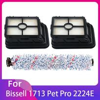Tinka Bissell Crosswave 1713 Pet Pro 2224E belaidžiams 2582E 2582N serijos 1866 1868 1934 1926 variklio filtrui, pagrindiniam šepečio ritinėliui gray
