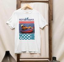 Hotter than a hoochie coochie Country Song Summer T-Shirt S gray
