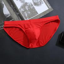 1vnt Vyriškos kelnaitės Lediniai šilko boksai Besiūliai apatiniai Vyriški itin ploni kvėpuojantys vyriški apatiniai bokseriai M red