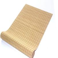 Japoniško Zen stiliaus bambukinė arbatos kilimėlis ir staltiesė beige