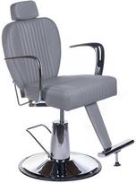 Beauty System Kirpyklos kėdė PROFESSIONAL BARBER CHAIR OLAF LIGHT Pilkas