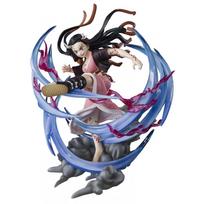 Figuarts ZERO Demon Slayer: Kimetsu no Yaiba Nezuko Kamado vyksta demonizavimas apytiksliai. 200 mm PVC ir ABS dažyta kilnojama figūra BAS63901 gray
