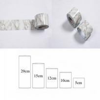 10 metrų ilgio vandeniui atsparus lipnus PVC grindjuostės lipdukas Medžio rašto Marmuro sienos krašto lipdukai Vinilinės lipdukai Namų dekoras Width-5cm