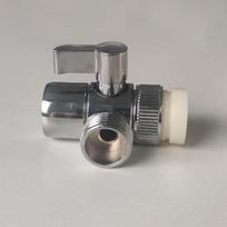 1 vnt. cinko lydinio maišytuvas, išorinis vandens skirstytuvas, buitinis praustuvas, rankinis šampūno dušas, dušo aksesuarai Plastic adapter gray