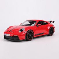 2026 Naujas  1:18 Porsche 911 GT3 Racing Edition Die-Cast Lydinio Automobilio Modelis Art Deco Kolekcija Žaisliniai Įrankiai Dovana Gamykla Automobilių Entuziastams raudona