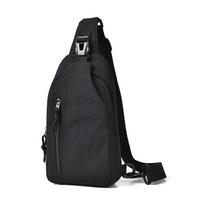 New men's and women's crossbody breast bag, small chest backpack, nylon casual crossbody bag, outdoor travel breast bag, diagonal span bag juoda